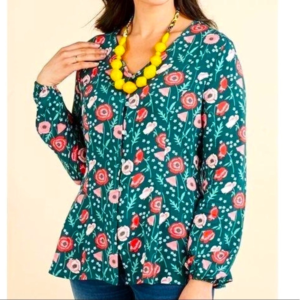 Matilda Jane Poppy Floral Blouse